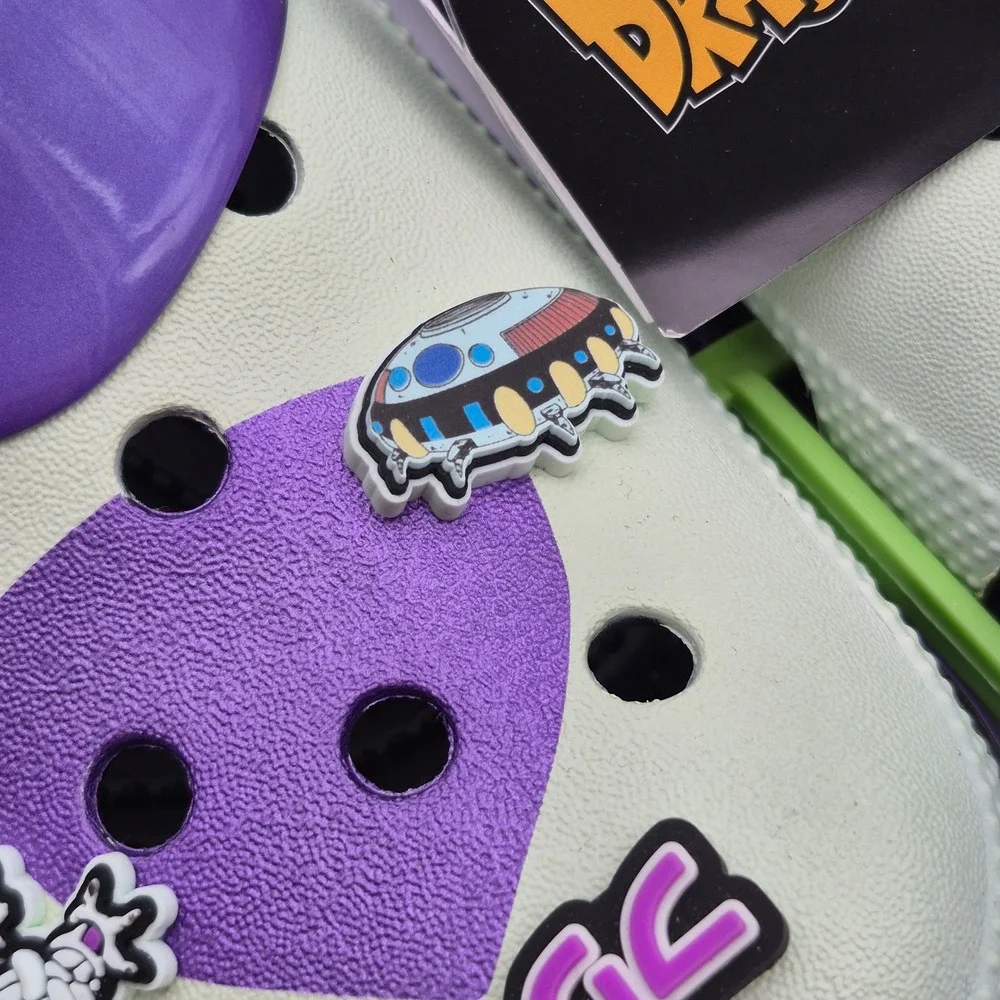 Crocs Dragon Ball Z Frieza Classic Clogs Purple Men's Size 10 Shoes Casual